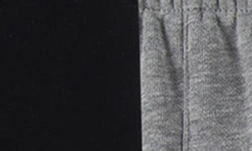 Nike Kids' Futura Block Short Sleeve Shirt & Joggers Set In Dark Grey Heather