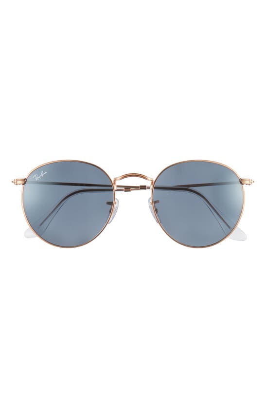 Ray Ban Icons 53mm Retro Sunglasses In Blue