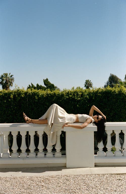 Whimsy + Row Millie Skirt In Oatmeal