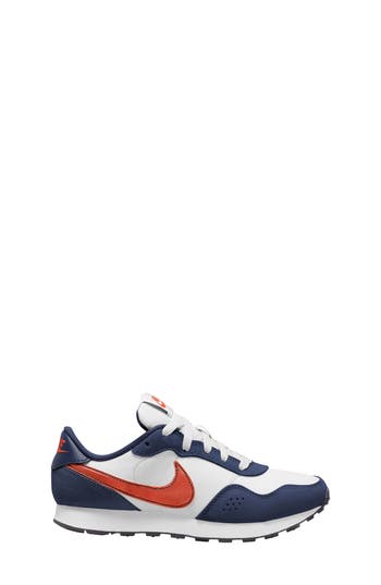 Shop Nike Md Valiant Sneaker In Navy/red/white