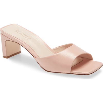 Schutz Queliana Slip-On Sandal, Pink