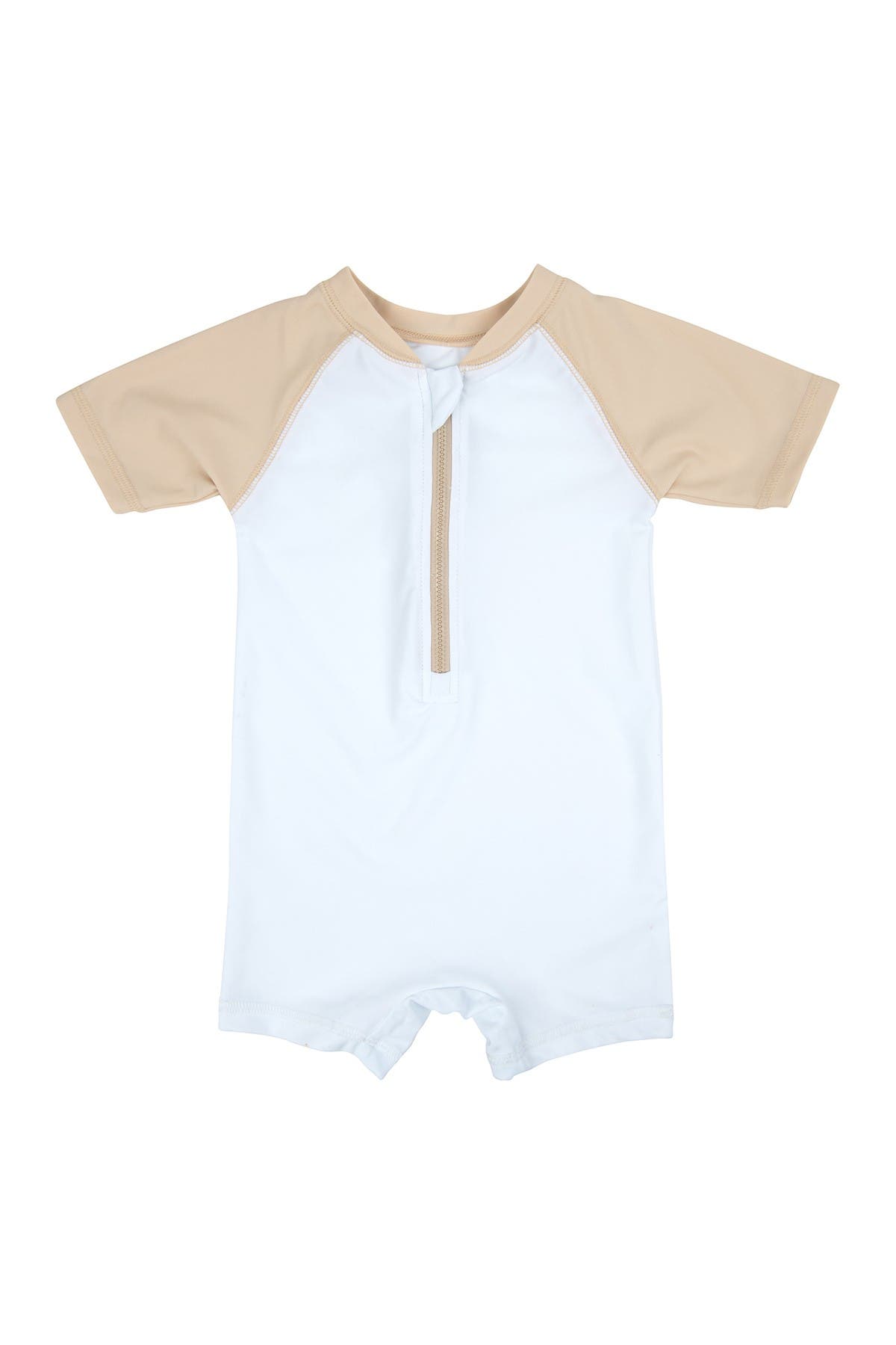 baby boy white rash guard