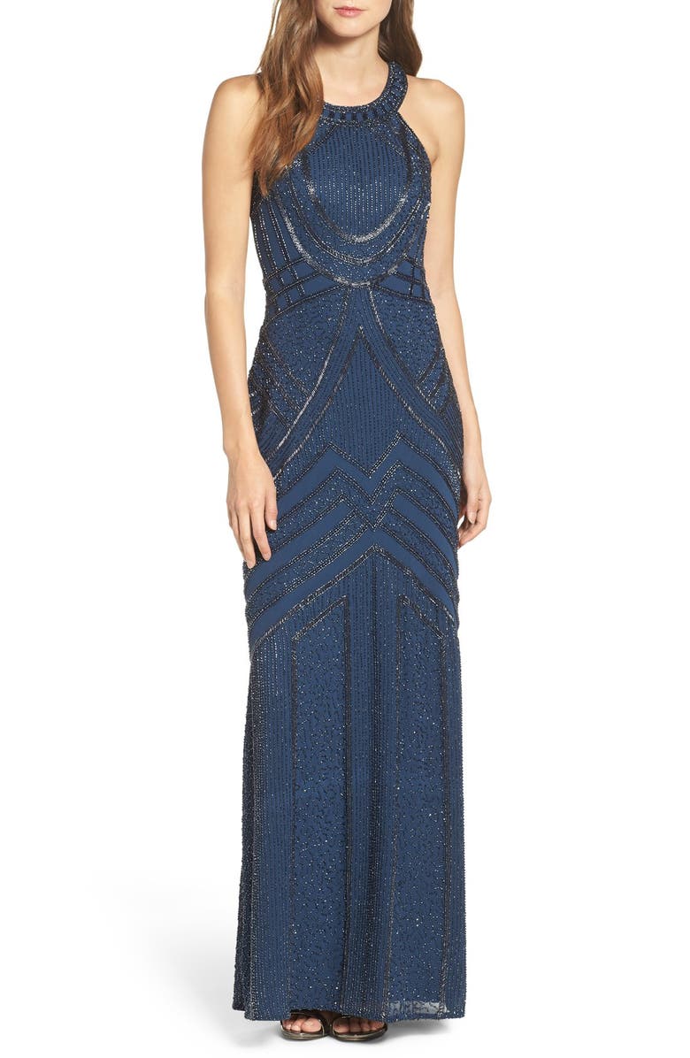 Adrianna Papell Beaded Gown | Nordstrom