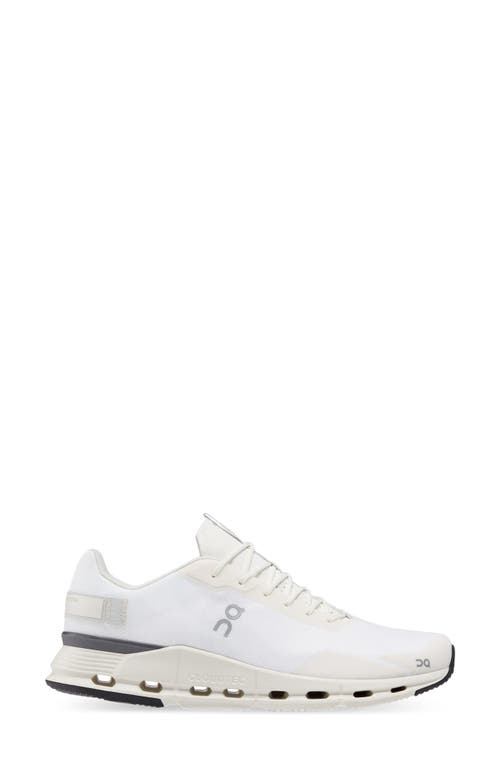 Shop On Cloudnova Form Sneaker In White/eclipse