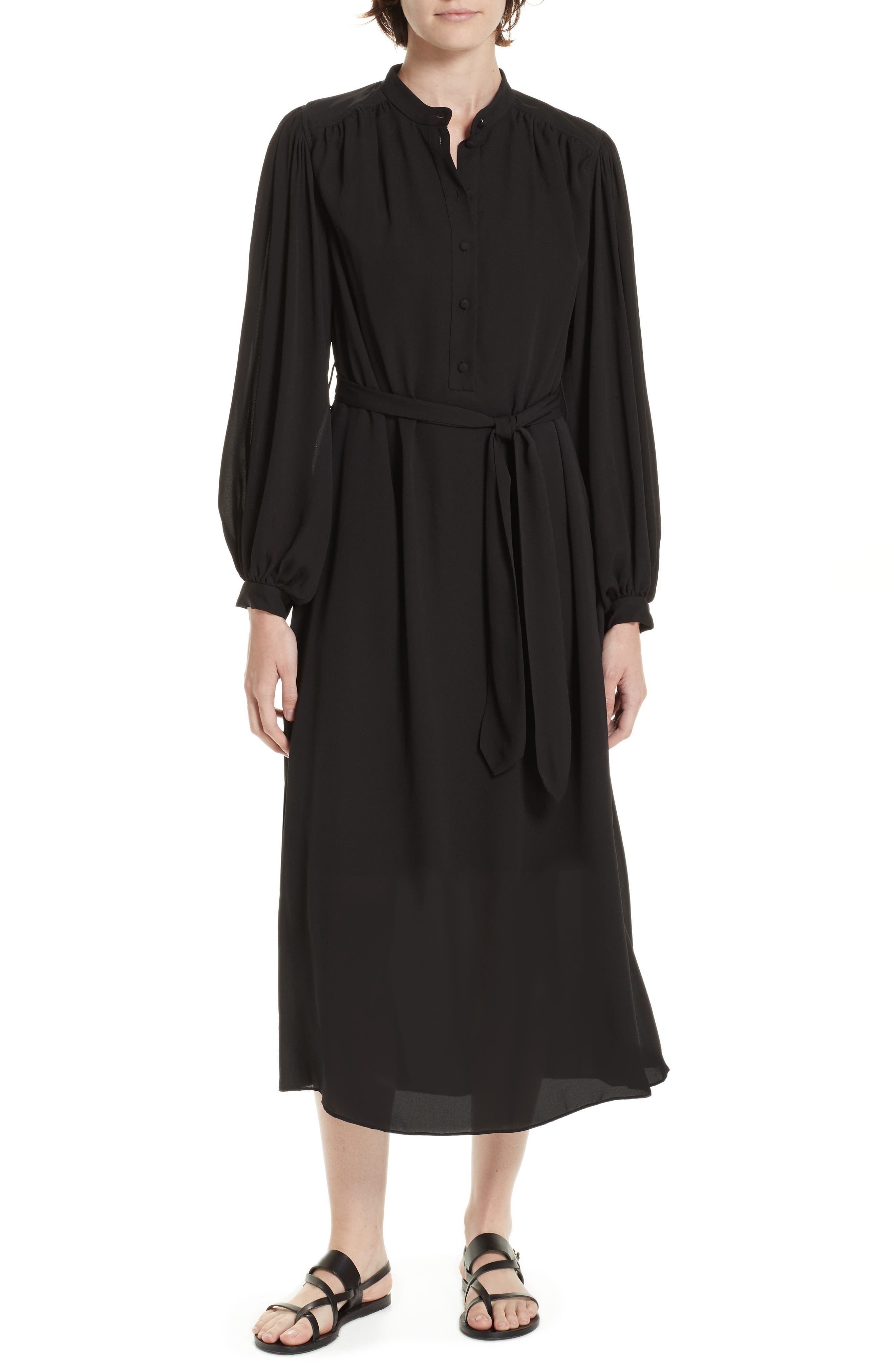 equipment francois silk dress