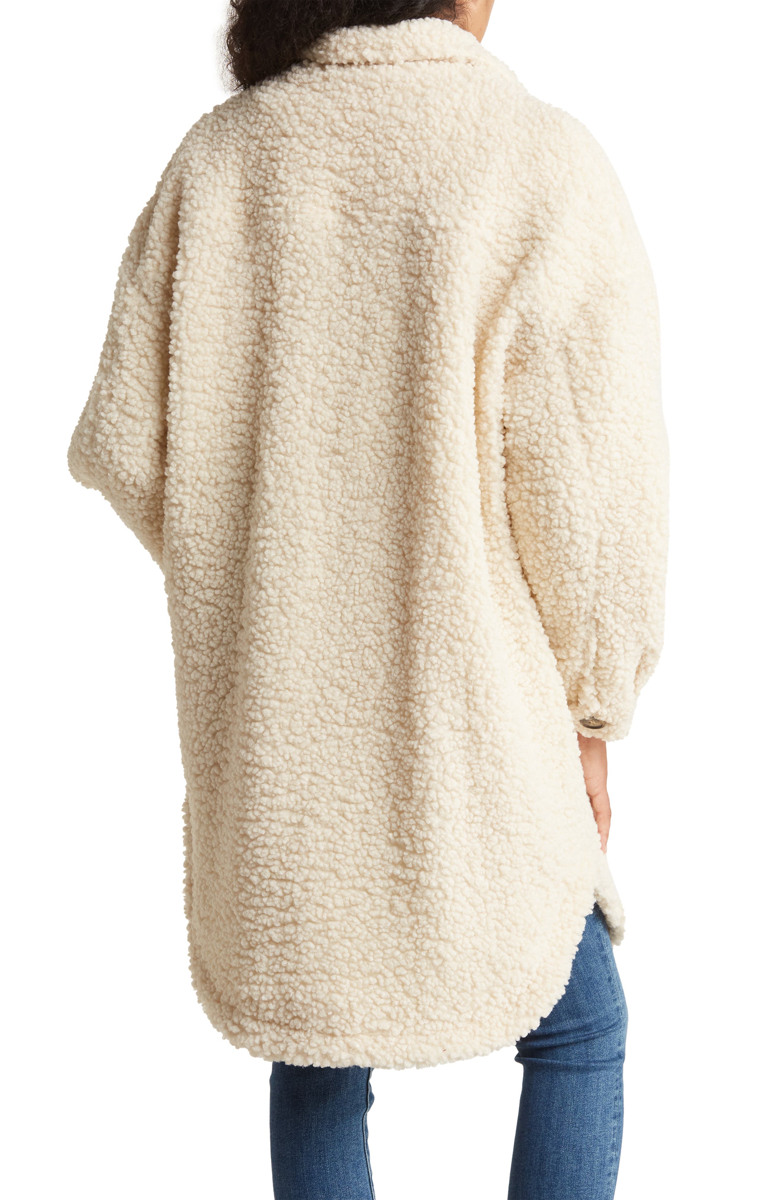 Vigoss Faux Shearling Shacket 