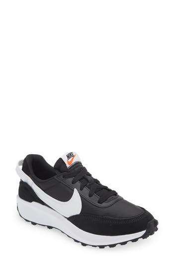 Nike Waffle Debut Sneaker In Black