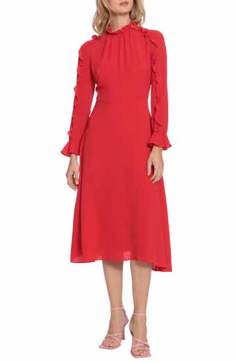 Donna morgan bell sleeve dress online