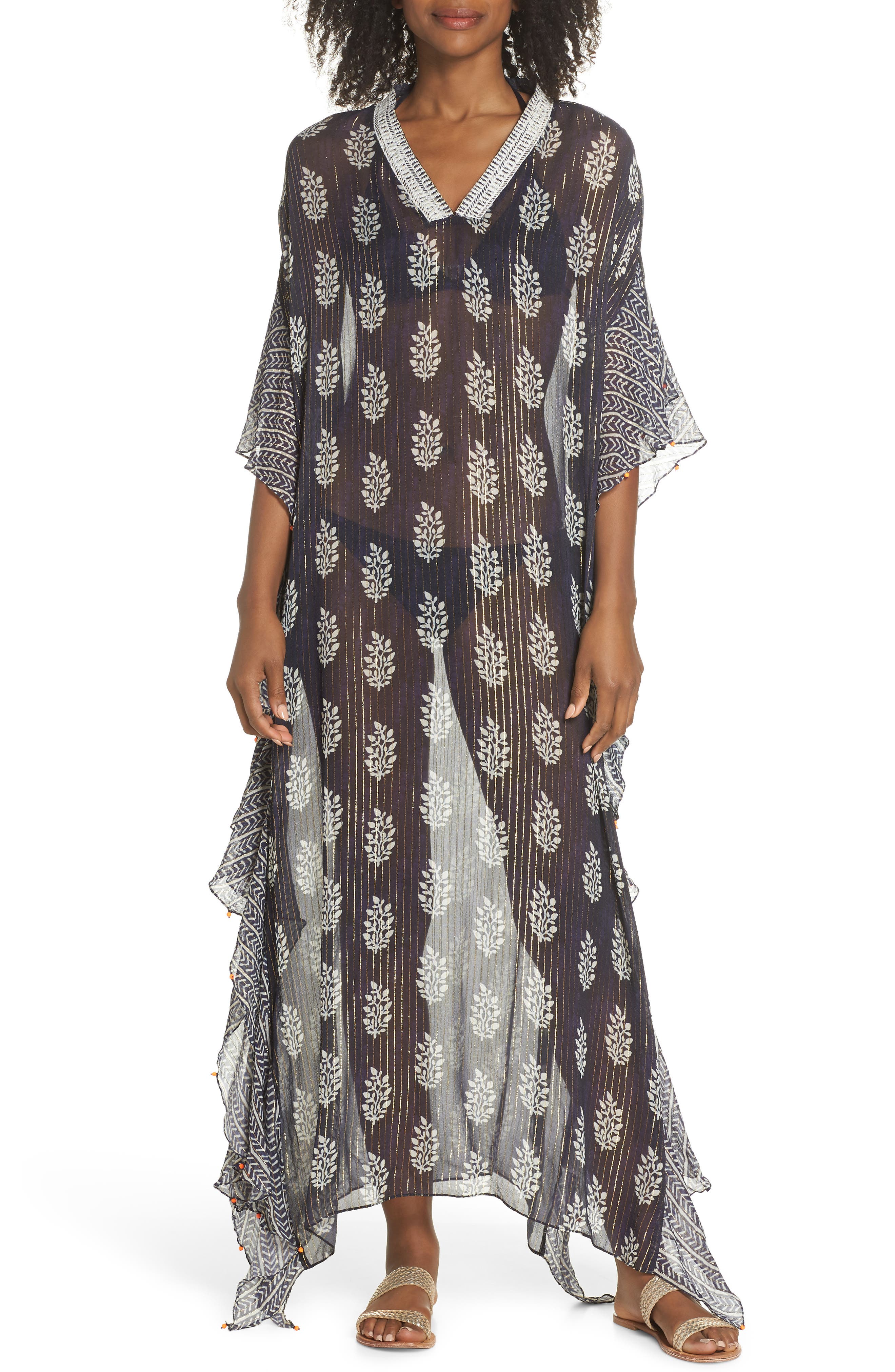 Hemant & Nandita Cover-Up Caftan, Blue