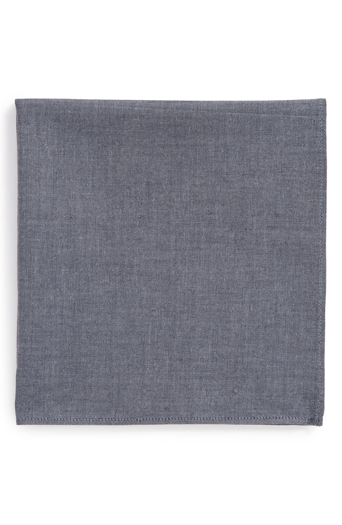 1901 Chambray Pocket Square Nordstrom