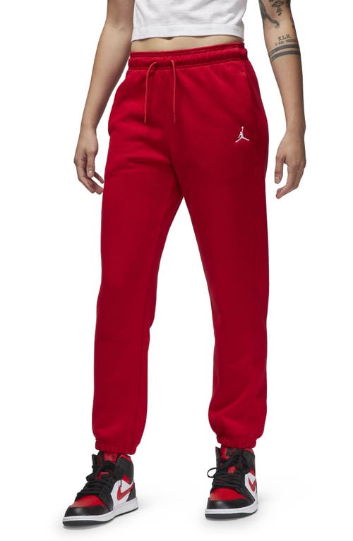 Brooklyn Fleece Sweatpants in Gym Red