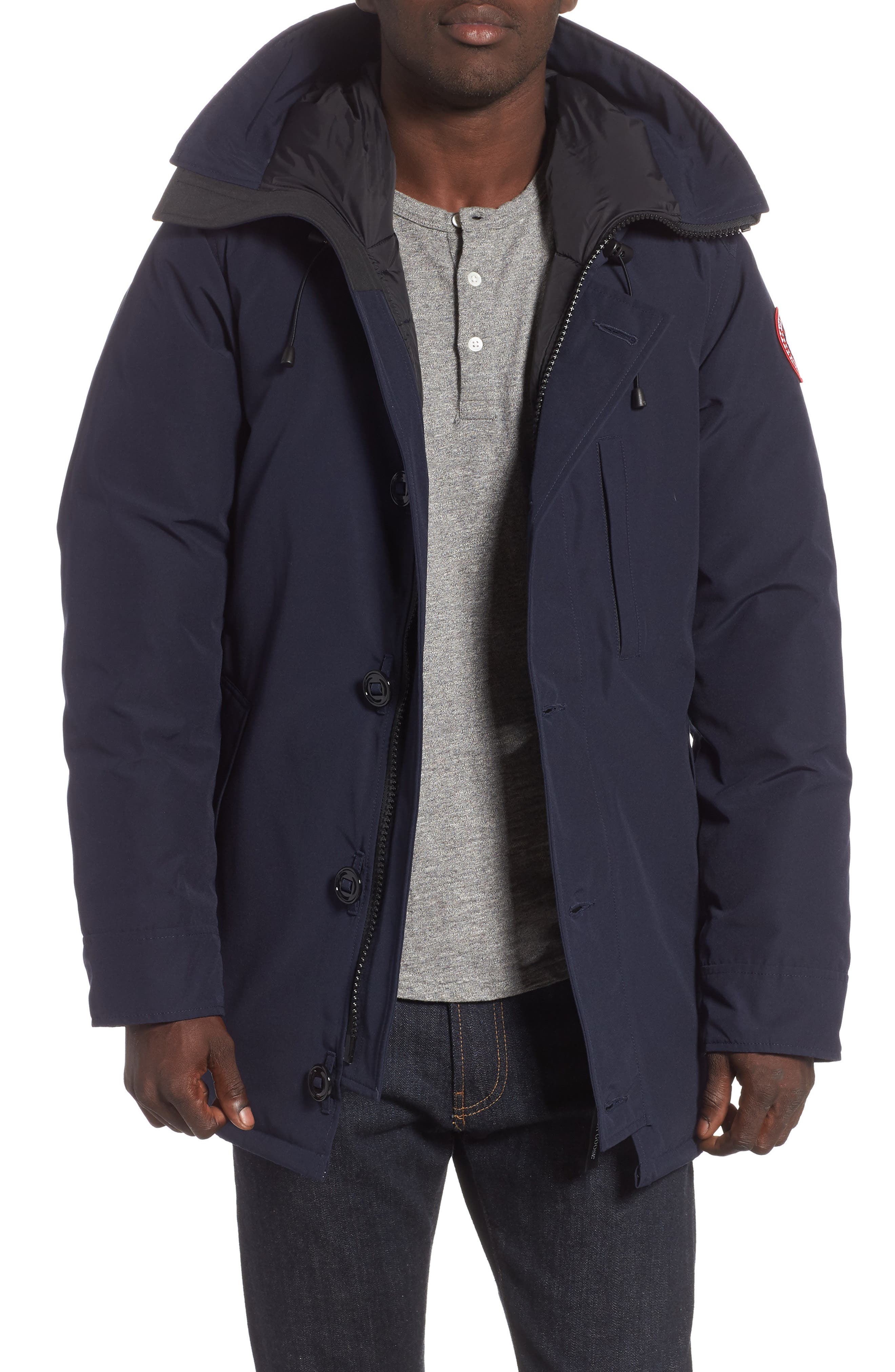 Canada Goose Chateau Slim Fit Down Parka, Blue