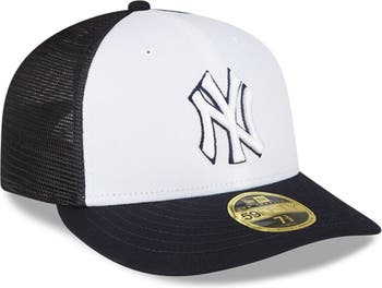 Men's New Era Navy/White York Yankees 2023 On-Field Batting Practice Low Profile 59FIFTY Fitted Hat