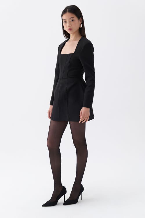 NOCTURNE NOCTURNE CORSET DESIGN MINI DRESS