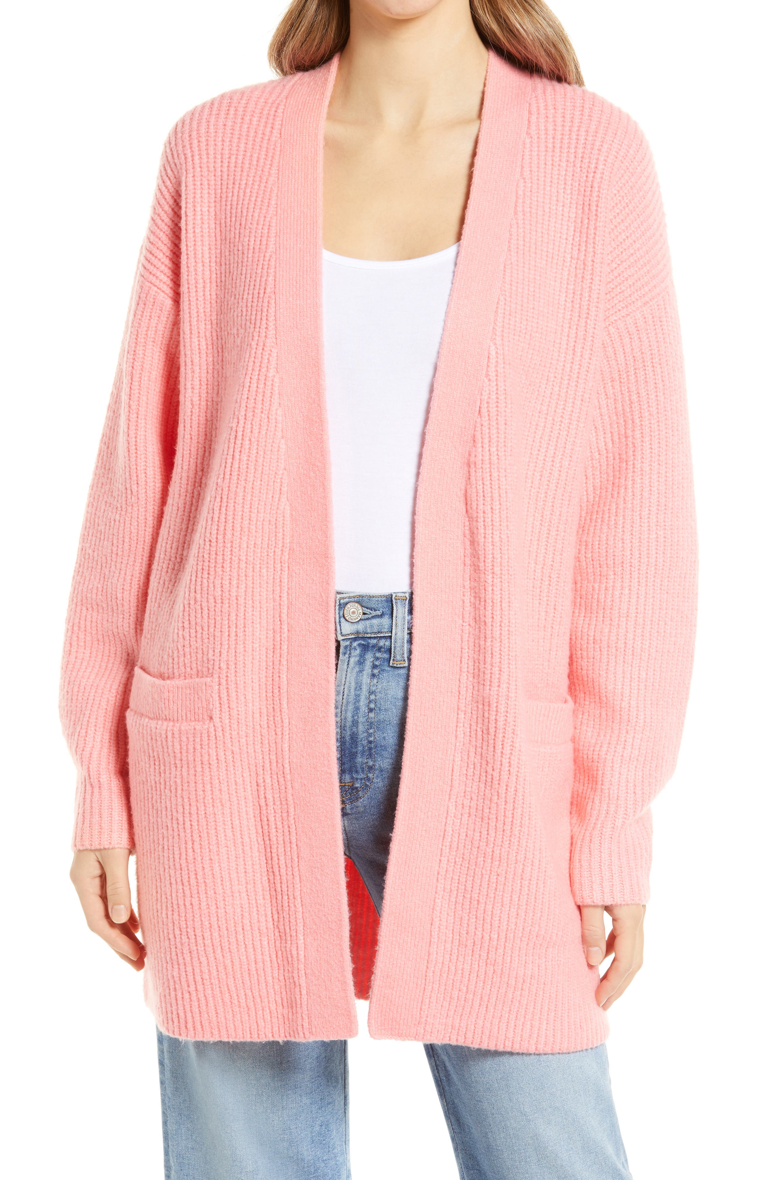 cardigan pink