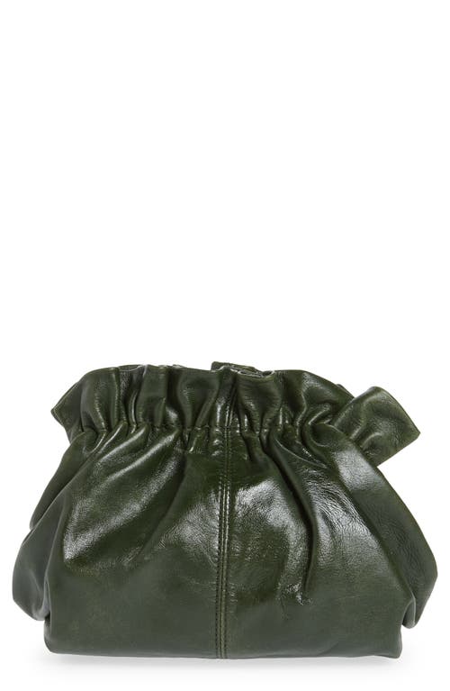 Loeffler Randall Willa Mini Cinch Clutch in Forest Green at Nordstrom, Size No Size