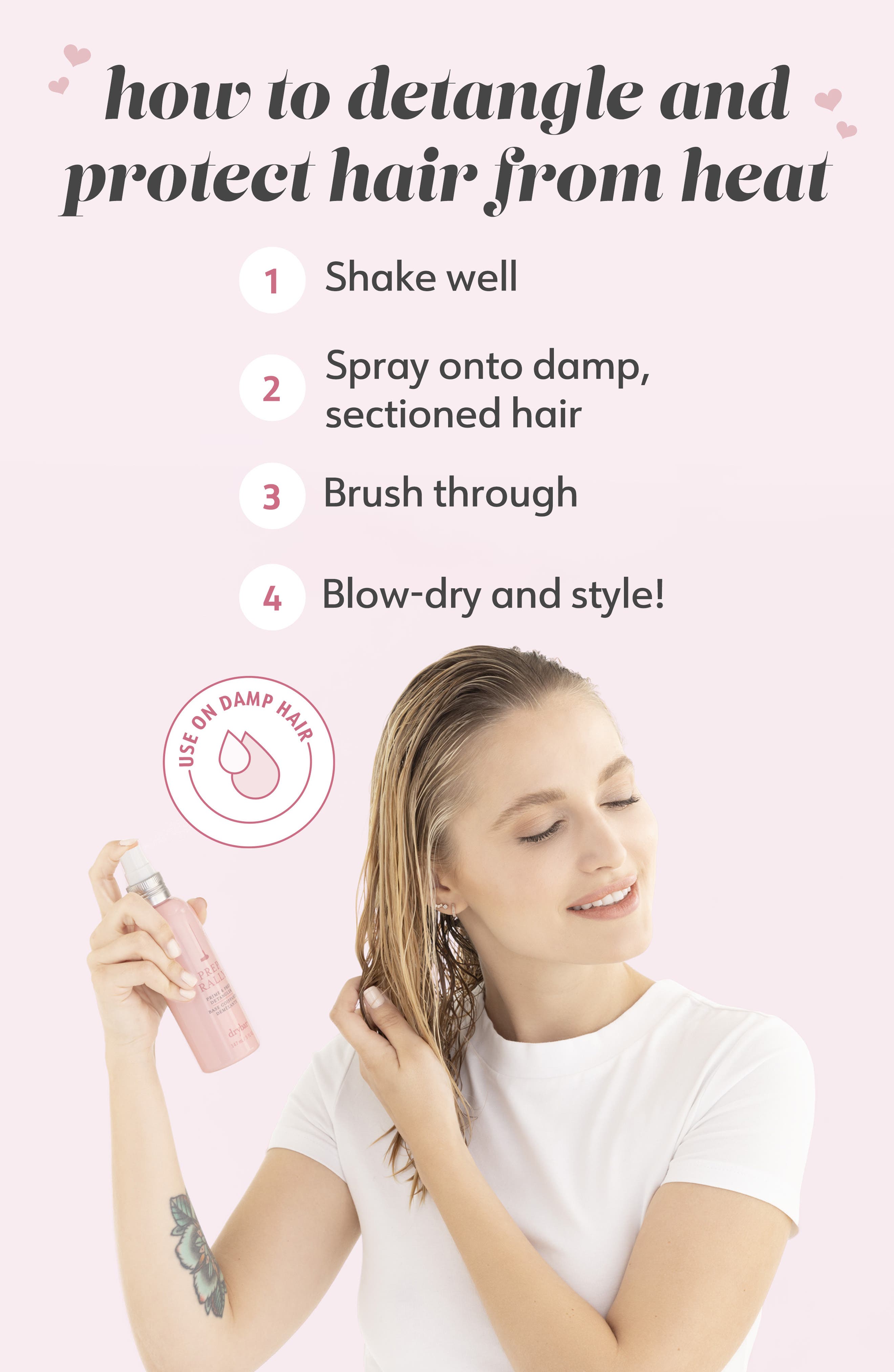 Drybar Prep Rally Prime & Prep Detangler | Nordstrom