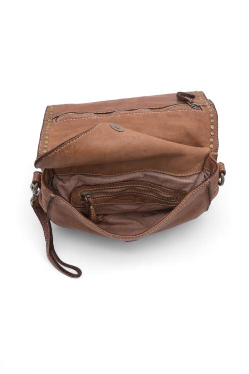 Bolsa Nova Marisa Crossbody In Cognac