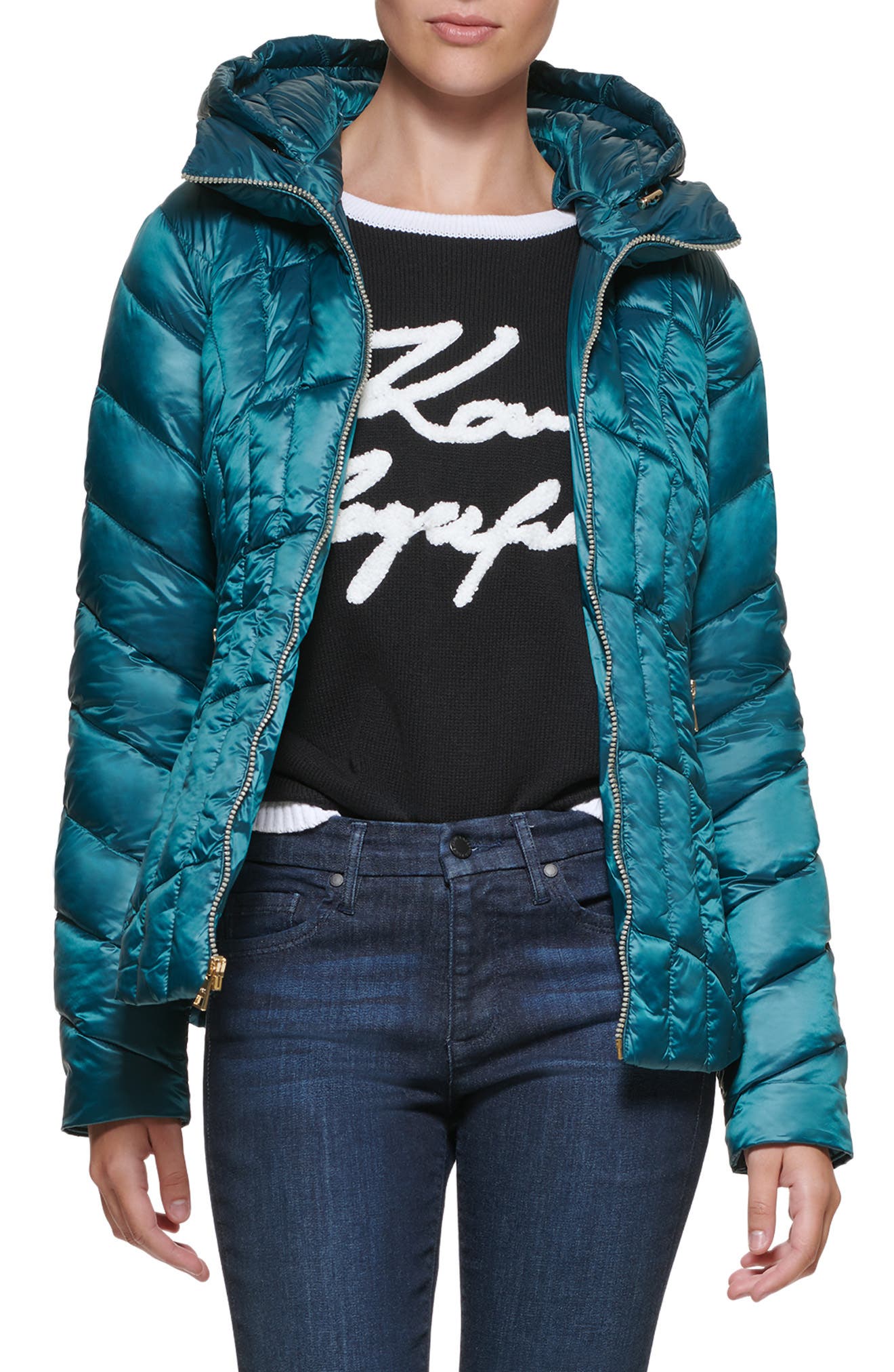 Karl Lagerfeld Paris Puffers \u0026 Parkas 