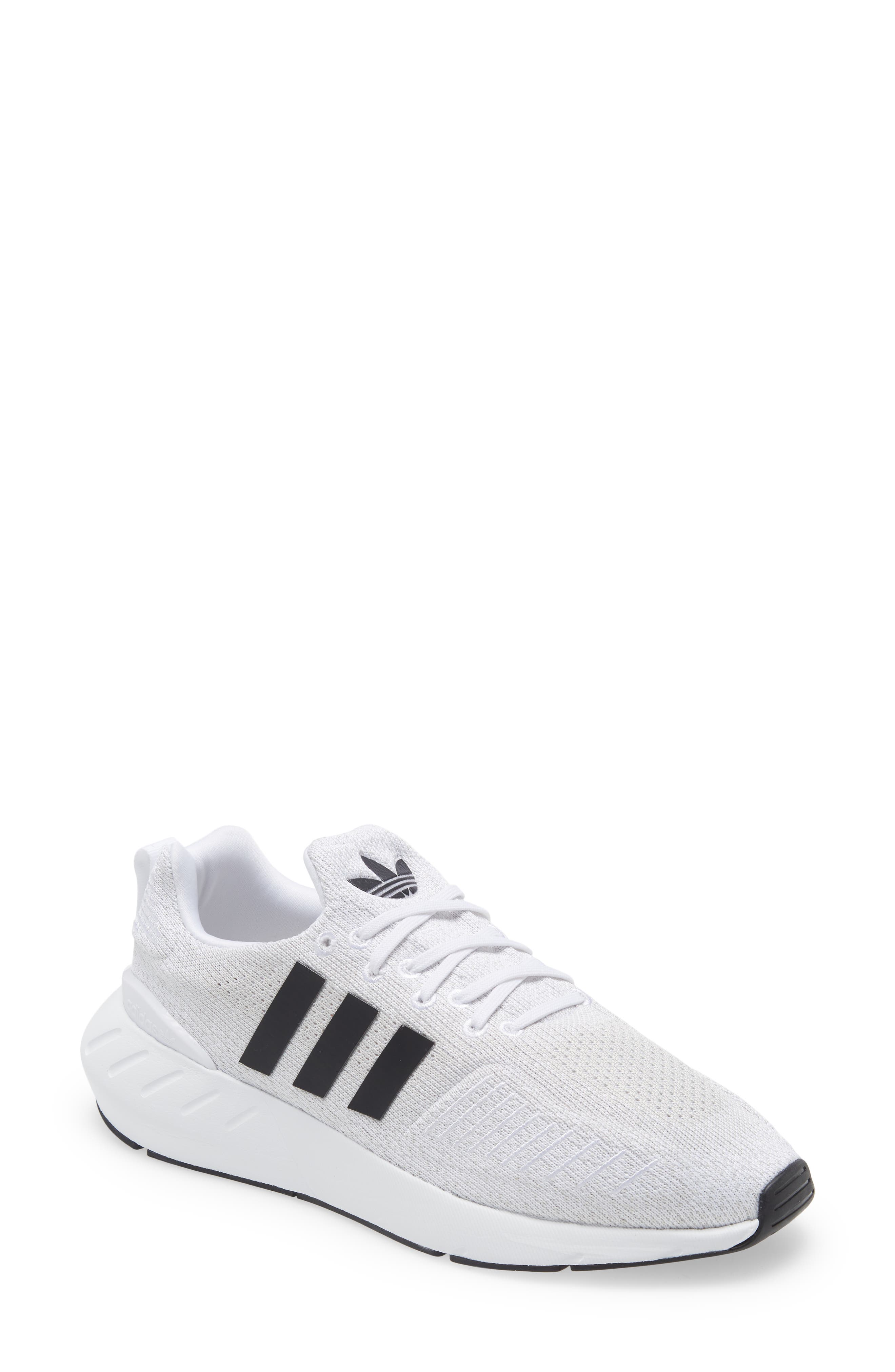 men's adidas black and white shoes