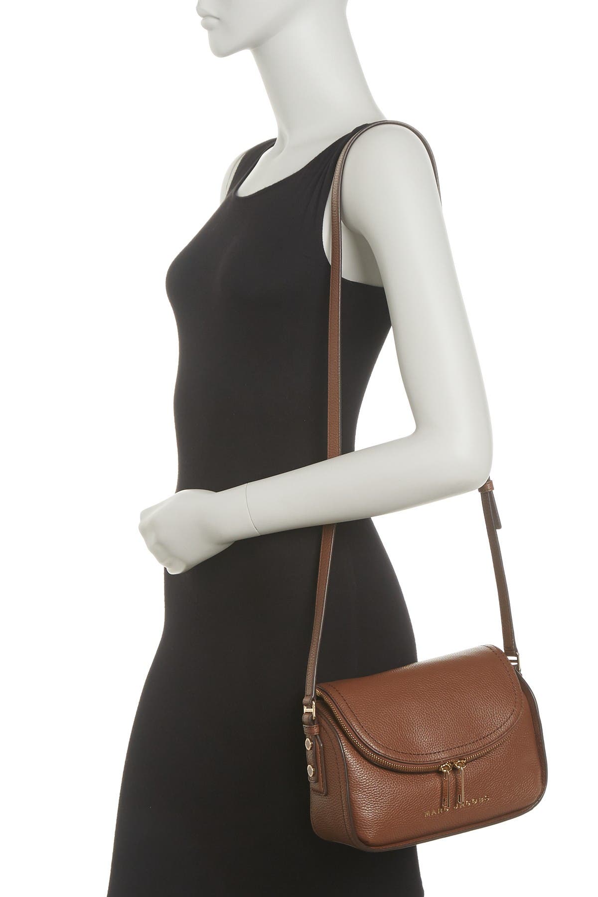 marc jacobs crossbody bolsa brown