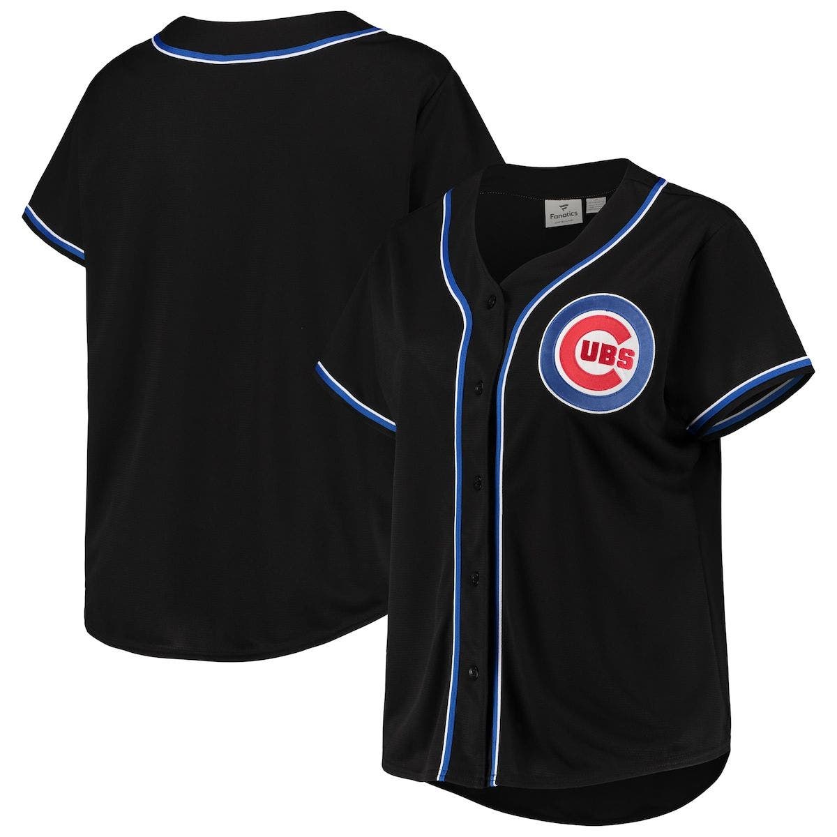 chicago cubs plus size women's apparel