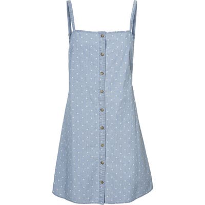 Vero Moda Mascha Chambray Minidress, Blue