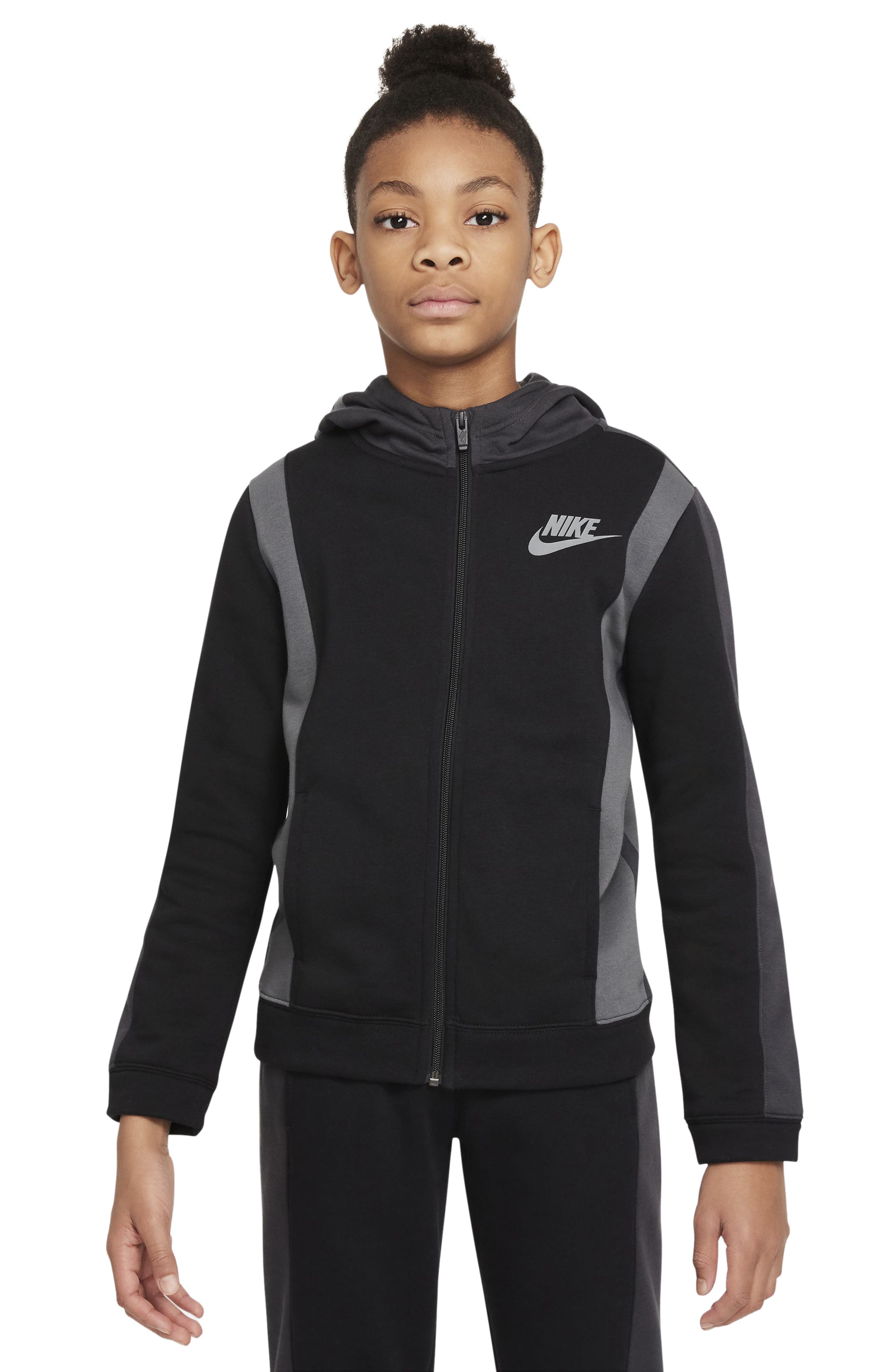 nike advance full zip hoodie junior