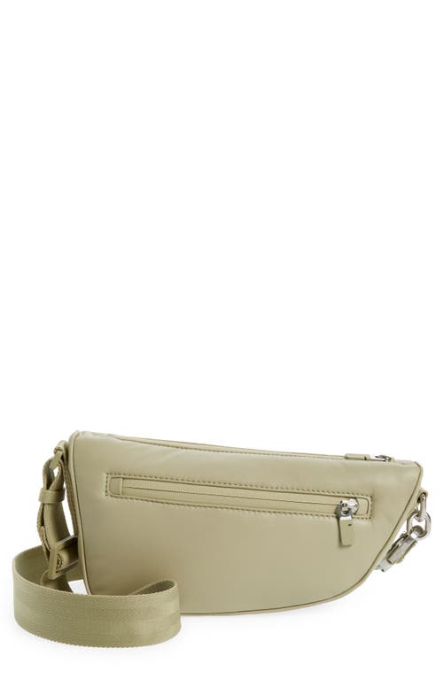 burberry Shield Leather Crossbody Bag in Hunter at Nordstrom