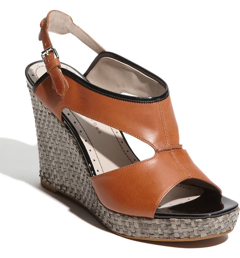 MARC BY MARC JACOBS Wicker Covered Wedge | Nordstrom