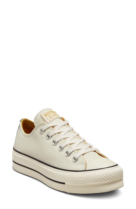 Converse Chuck Taylor® All Star® Lift Low Top Platform Sneaker In Egret ...