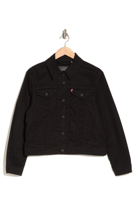 Levi's® Original Trucker Denim Jacket In Black And Black