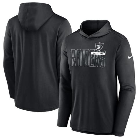 Nike Las Vegas Raiders RFLCTV Pullover Therma Hoodie Black - Black