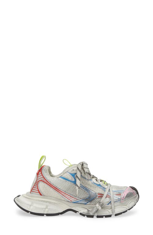 Shop Balenciaga 3xl Sneaker In White/red/blue