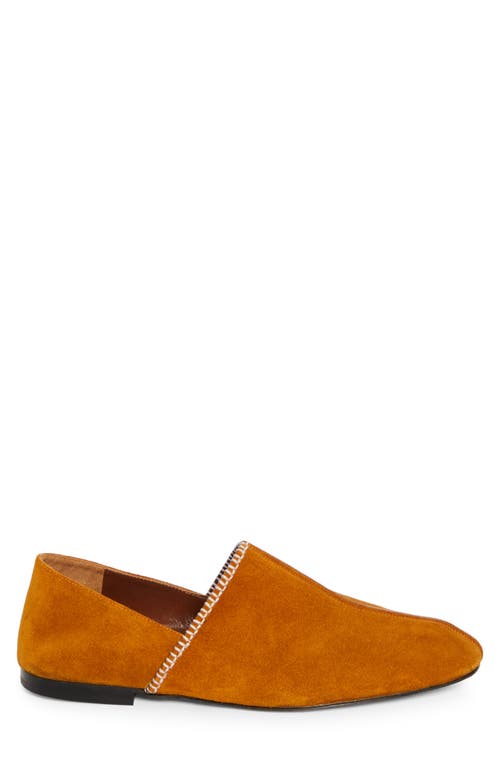 Wales Bonner Babush Convertible Heel Loafer In Tan