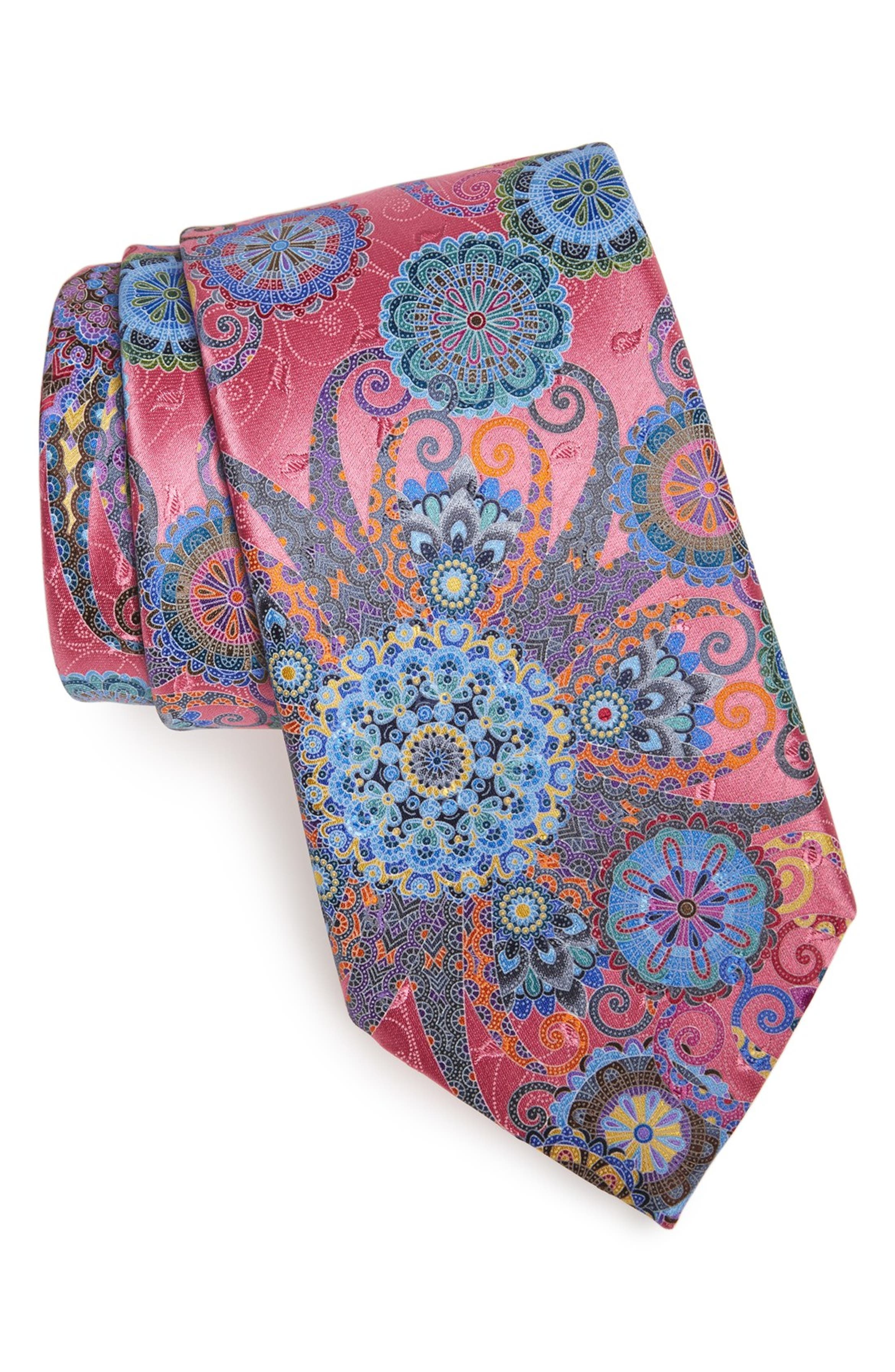 Ermenegildo Zegna 'Venticinque' Print Silk Tie | Nordstrom