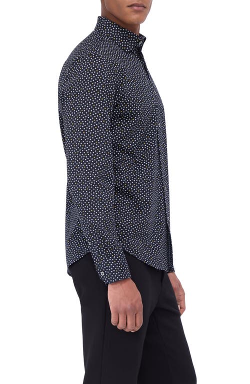 Shop Bugatchi Ooohcotton® Jules Button-up Shirt In Black