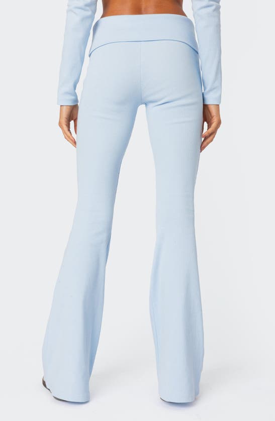 EDIKTED EDIKTED COFFEE BREAK RIB FLARE LEGGINGS