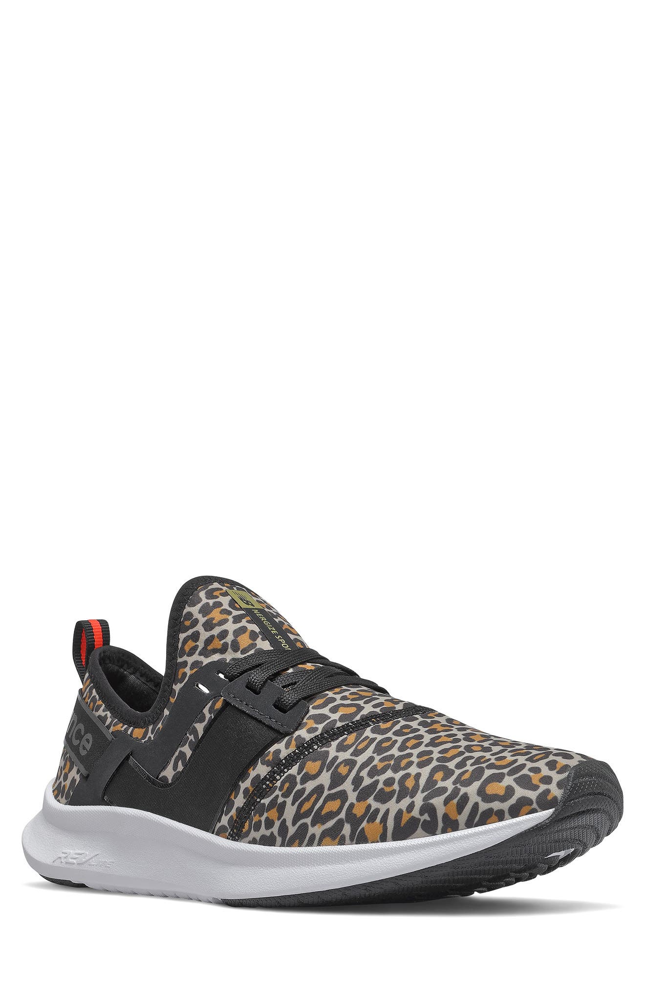 leopard print new balance tennis shoes