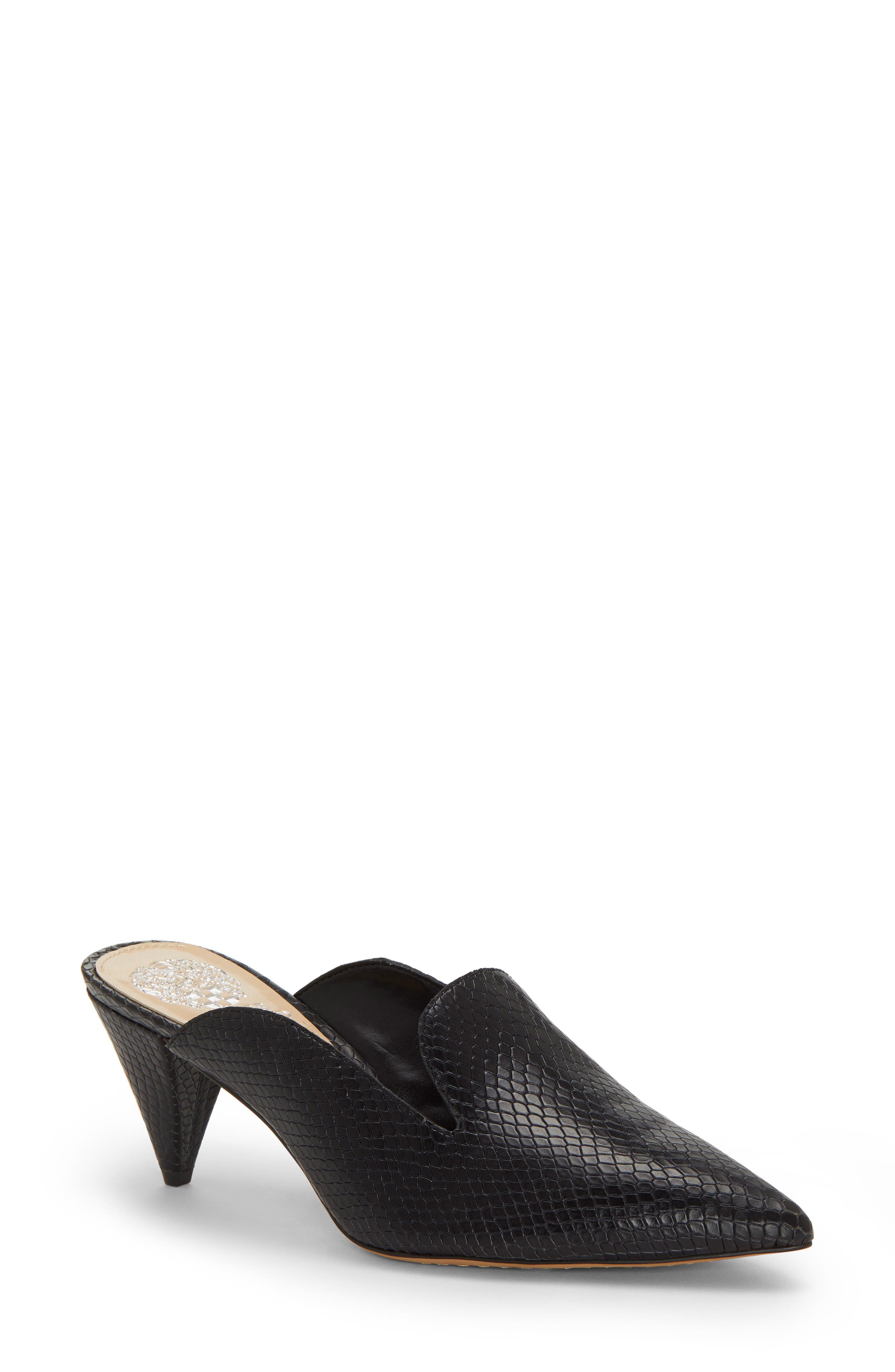 Vince Camuto Cessilia Pointy Toe Mule, Black