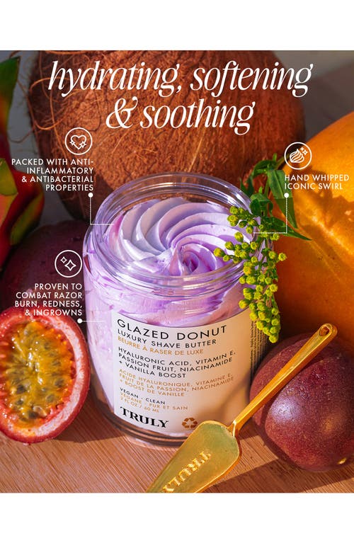 Truly Beauty Glazed Donut Whipped Shave Butter In No Color