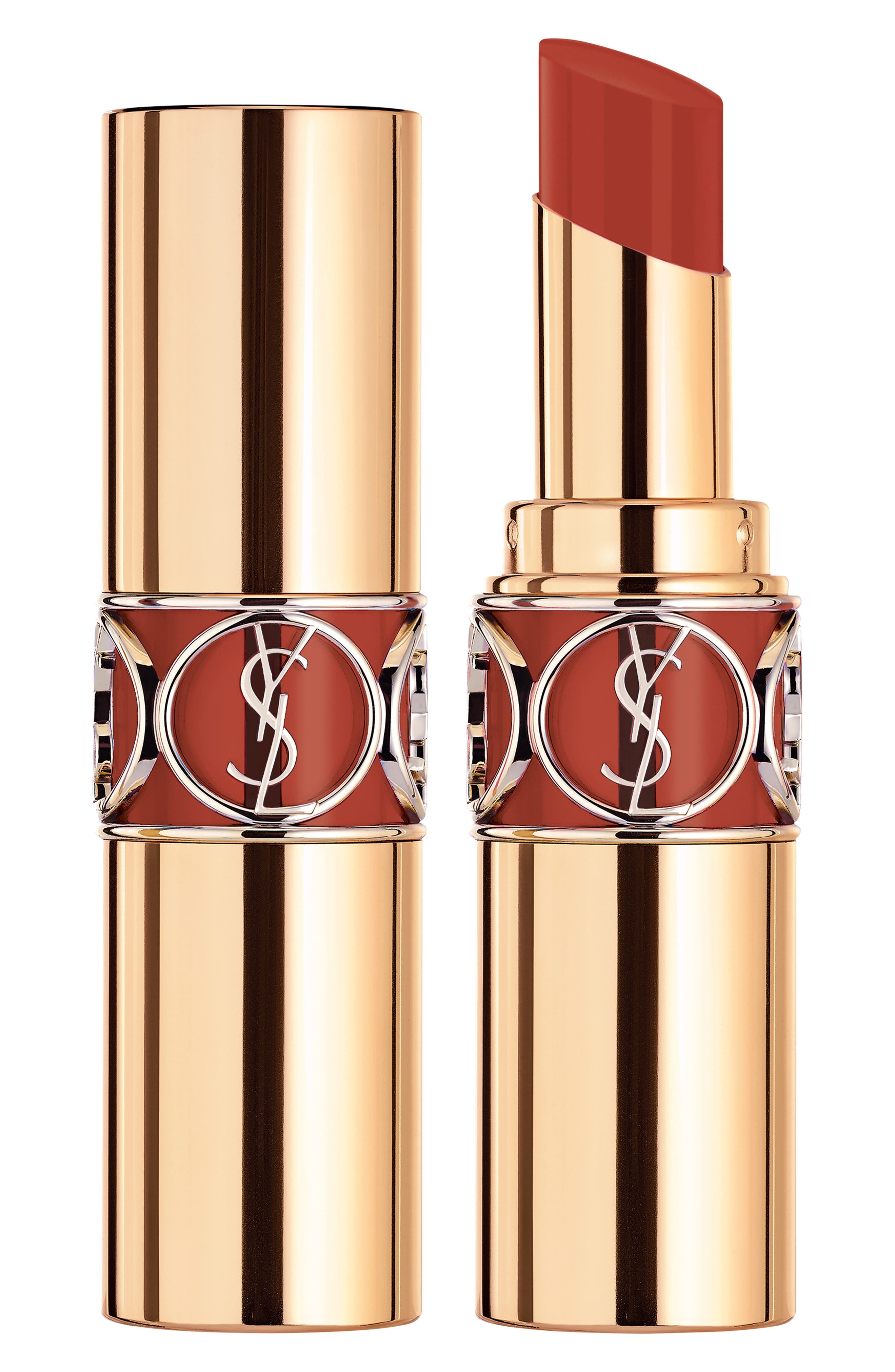 Yves Saint Laurent Rouge Volupte Shine Oil-in-Stick Lipstick Balm in 155 Burgundy Bodysuit
