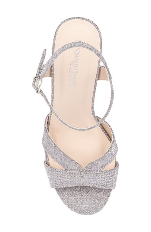 Shop Touch Ups Riley Ankle Strap Sandal In Silver