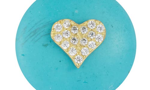 Sphera Milano 14k Gold Plated Heart Pendant Necklace In Gold