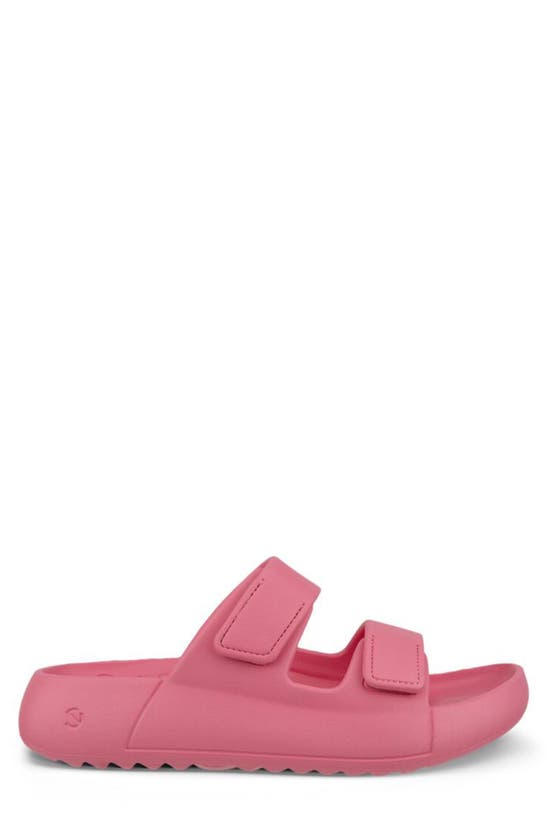 Shop Ecco Cozmo E Water Resistant Slide Sandal In Bubblegum