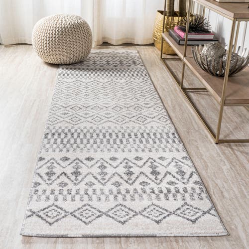 JONATHAN Y JONATHAN Y IFRANE BERBER GEOMETRIC STRIPE AREA RUG