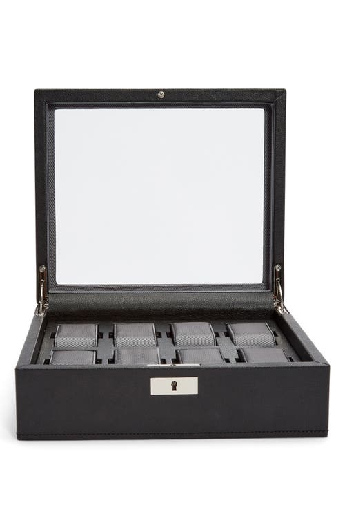 Shop Wolf Viceroy 8-piece Watch Box In Black