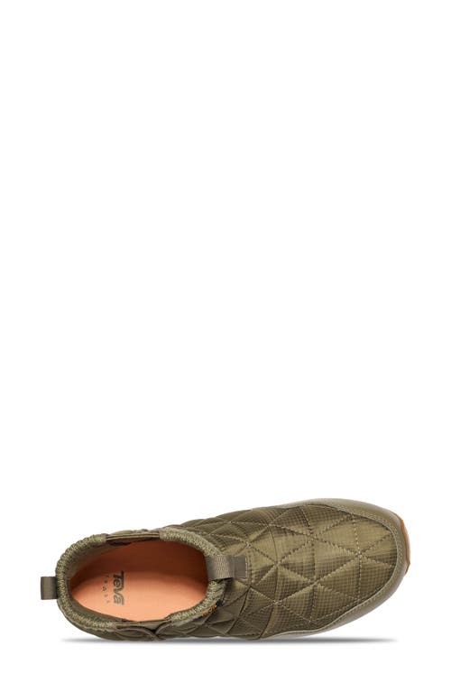 Shop Teva Reember Mid Platform Bootie In Burnt Olive