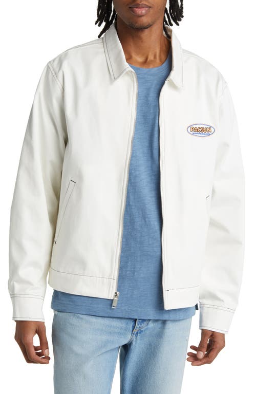 PacSun Established Gas Jacket in Marshmallow