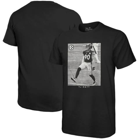 Men's Majestic Threads Joe Burrow Black Cincinnati Bengals Oversized Player  Image T-Shirt